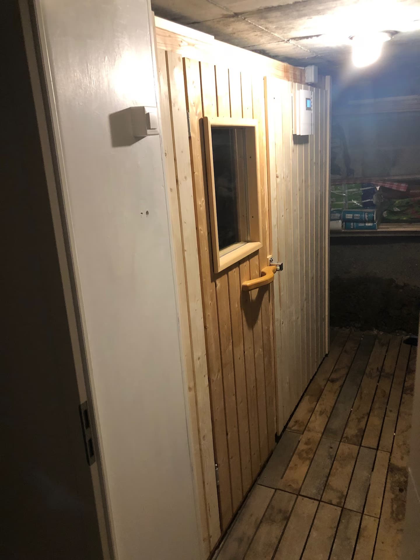 Sauna im unteren Bereich vom Höchst Chalet