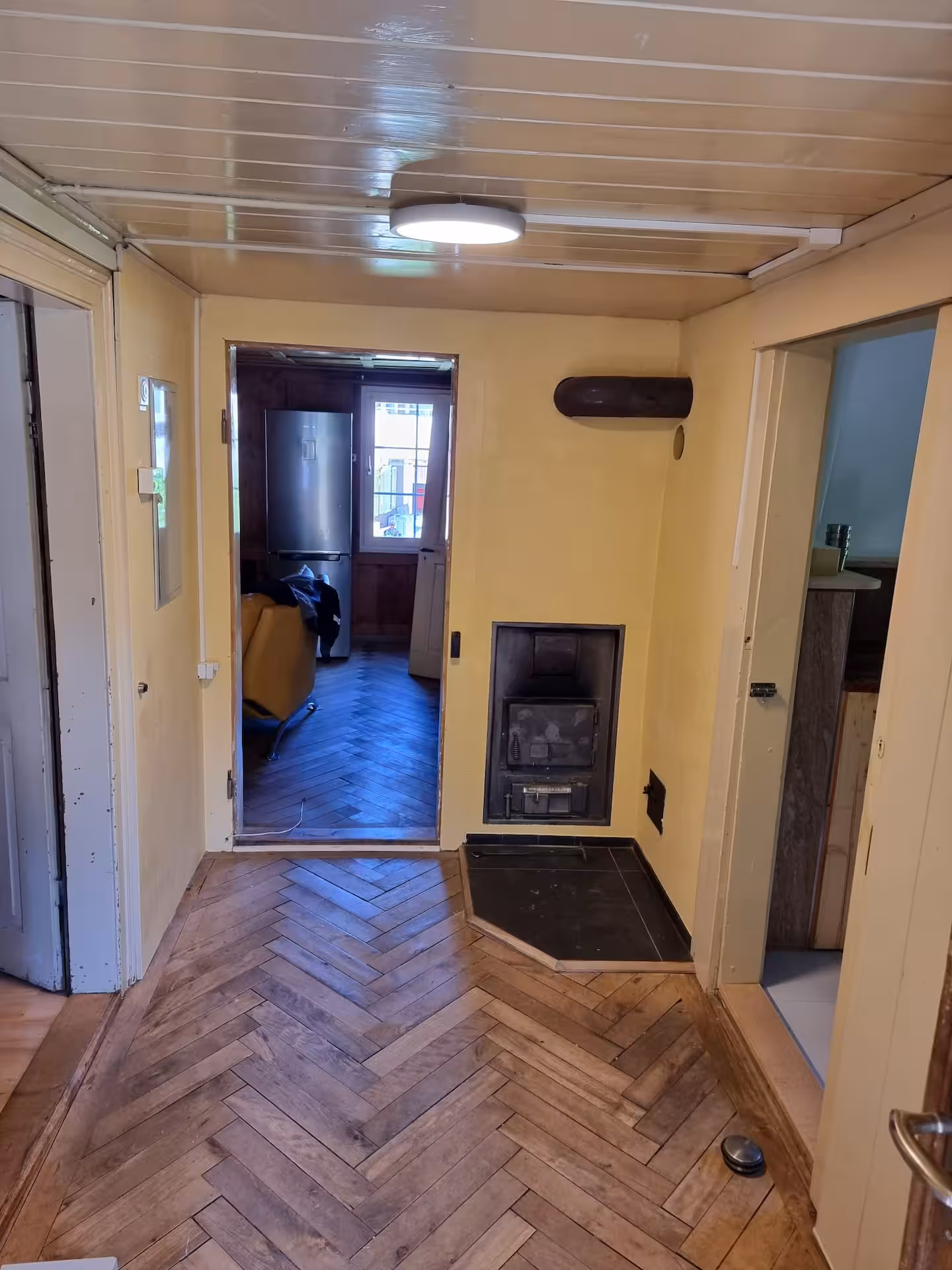 Eingangsbereich im Erdgeschoss vom Heimeli Chalet