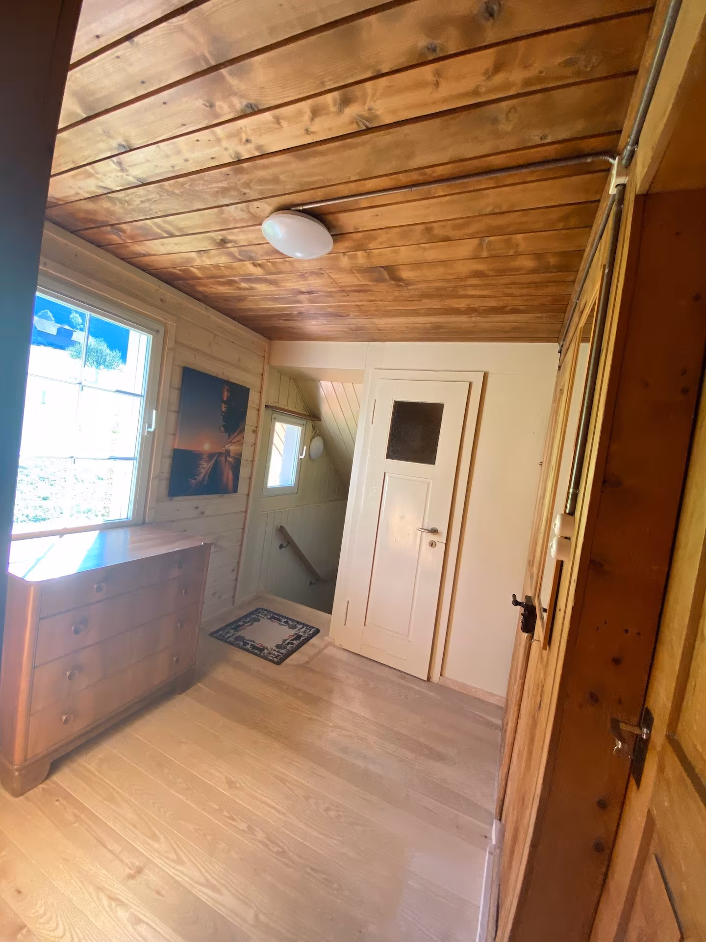 Flur im Obergeschoss vom Heimeli Chalet