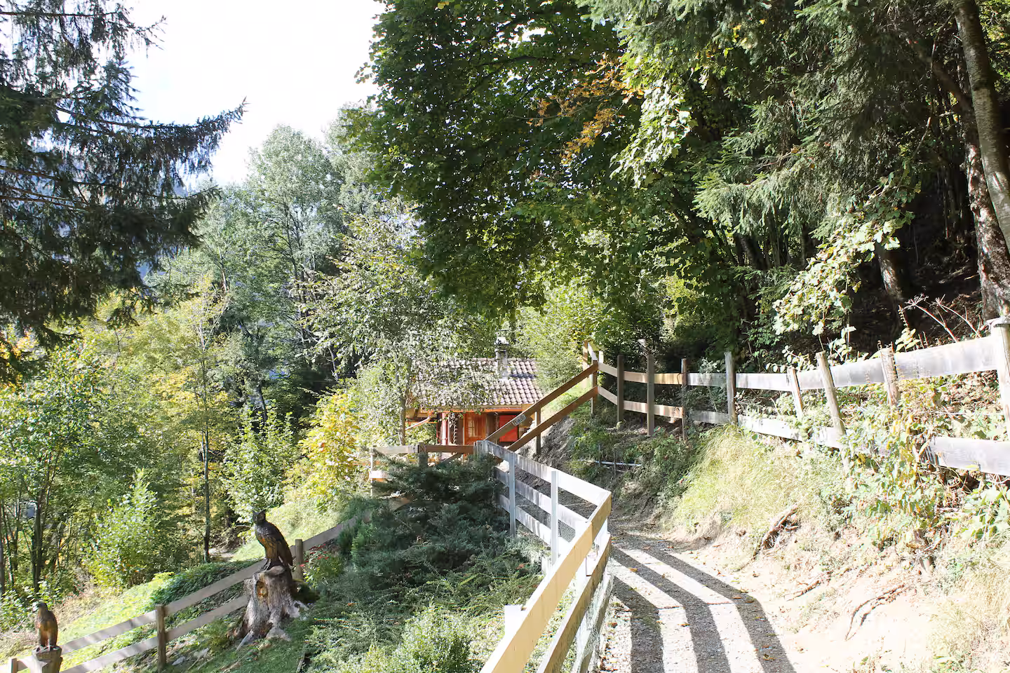 Fussweg zum Riedli Chalet