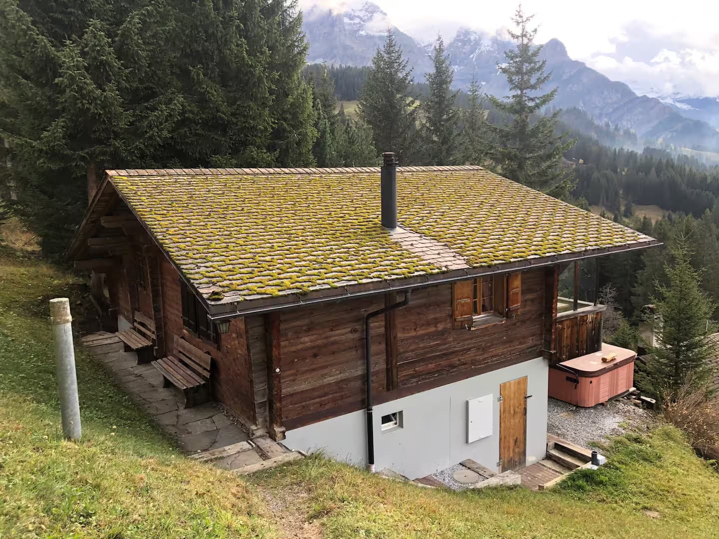 Höchst Chalet im Sommer